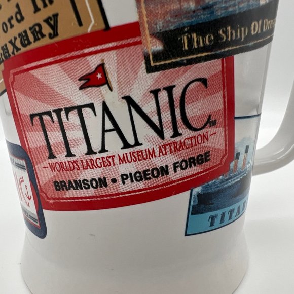 Titanic Museum Tall Coffee Mug - Branson / Pigeon Forge - 4.5" Tall - Picture 7 of 7